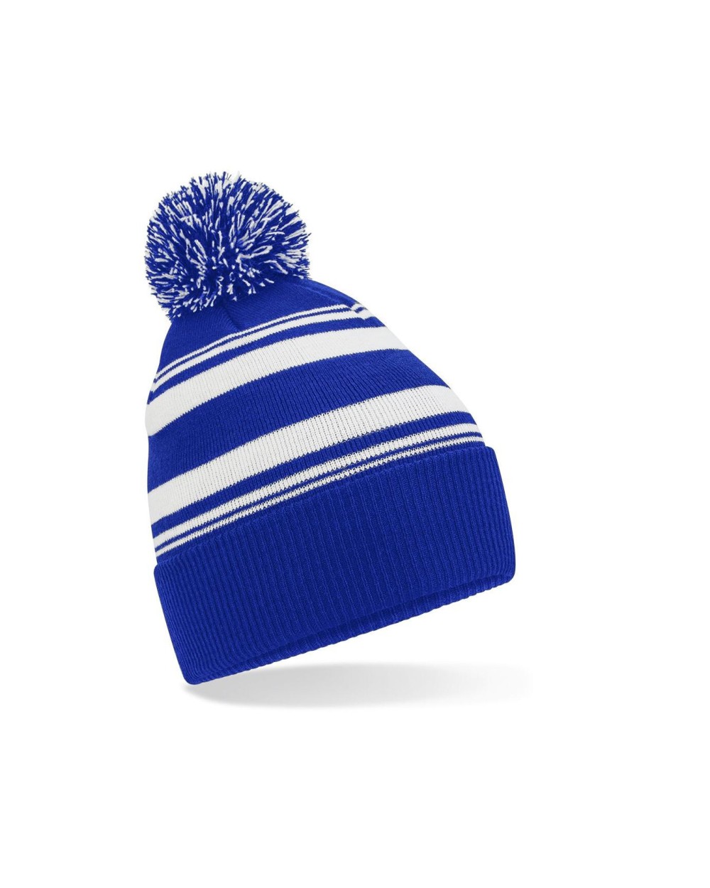 Mutsen BEECHFIELD STRIPED FAN BEANIE voor bedrukking &amp; borduring