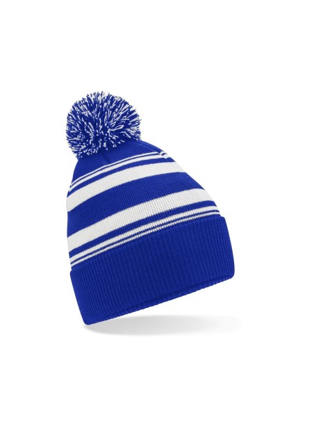 BEECHFIELD STRIPED FAN BEANIE /api/colors/7760661c-eb90-4c1f-ae2b-103e977ca526 personnalisable