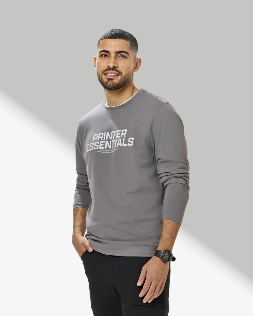 T-Shirts personnalisable PRINTER Heavier Pro L/S T-Shirt Hommes