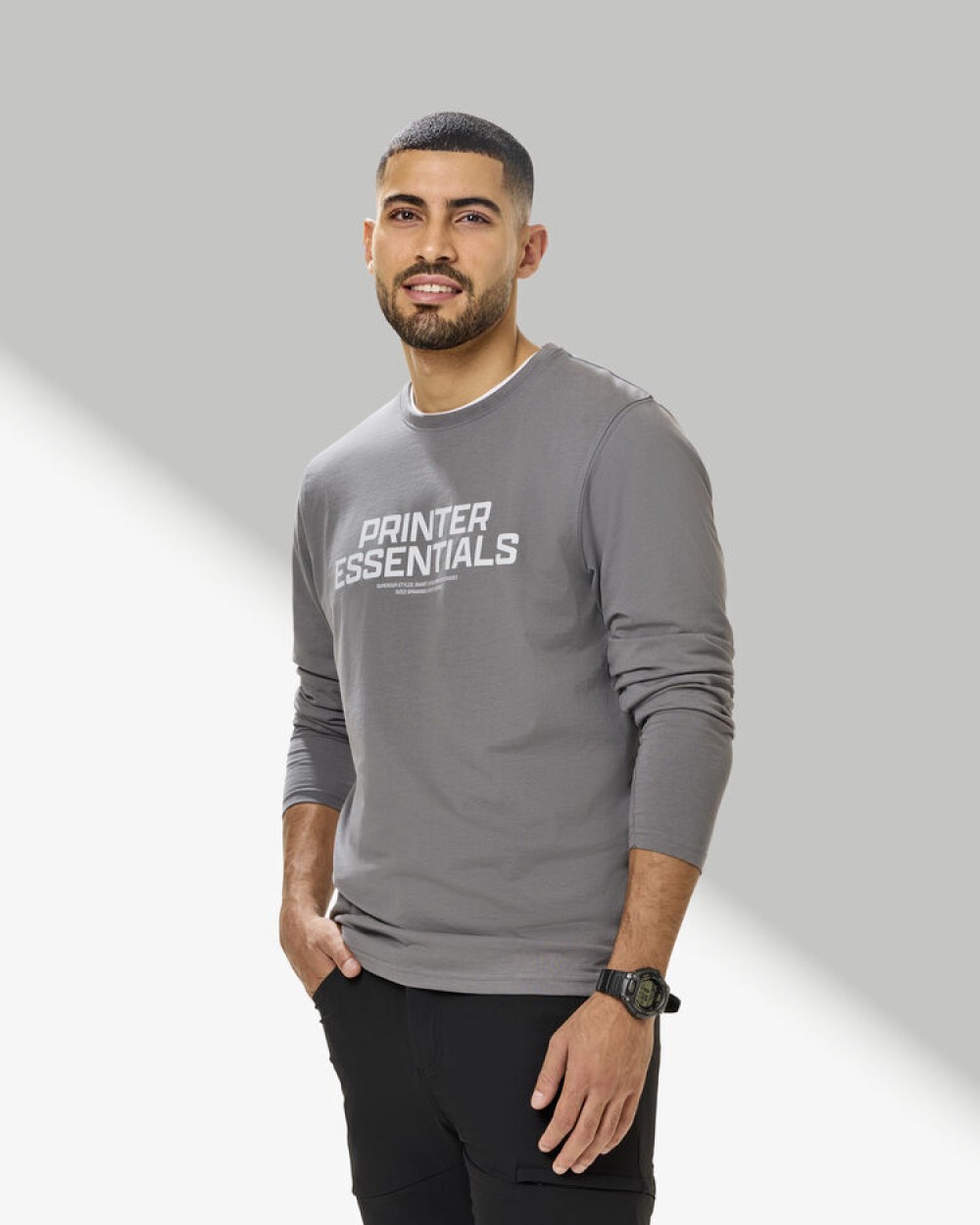 T-shirts PRINTER Heavier Pro L/S
T-Shirt Heren voor bedrukking &amp; borduring