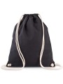 KIMOOD Sac à dos en coton bio avec cordelettes  personnalisable