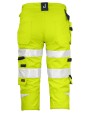 Bermuda's & Shorts JOBMAN 2217 Hi-Vis Long Shorts voor bedrukking &amp; borduring