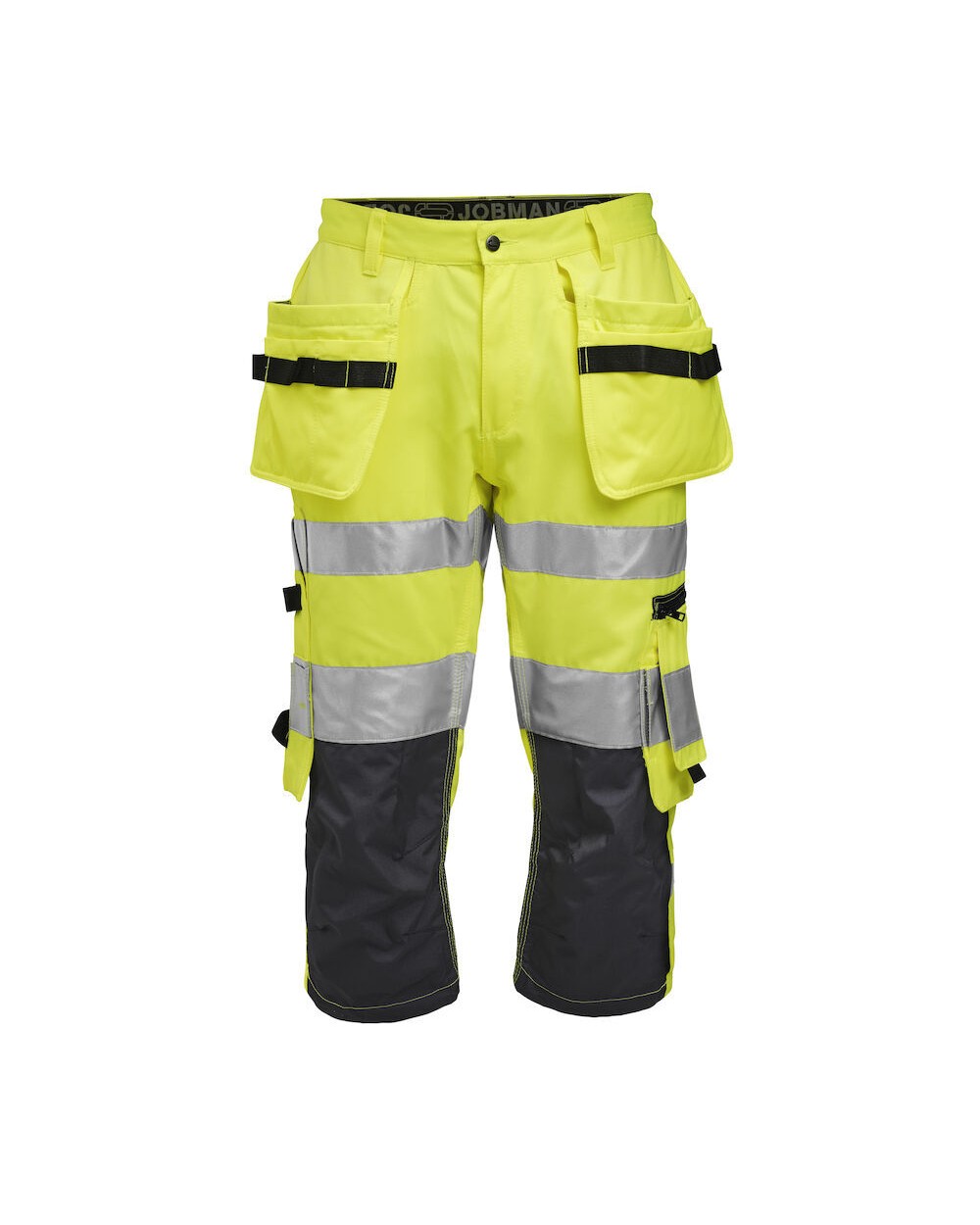 Bermuda's & Shorts JOBMAN 2217 Hi-Vis Long Shorts voor bedrukking &amp; borduring
