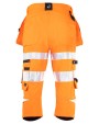 Bermuda's & Shorts JOBMAN 2217 Hi-Vis Long Shorts voor bedrukking &amp; borduring