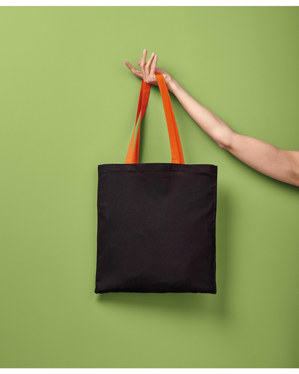 NUTSHELL Varsity cotton shopper long handle Taschen personalisierbar