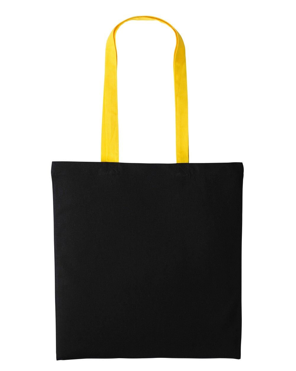 Tassen & Zakken NUTSHELL Varsity cotton shopper long handle voor bedrukking &amp; borduring