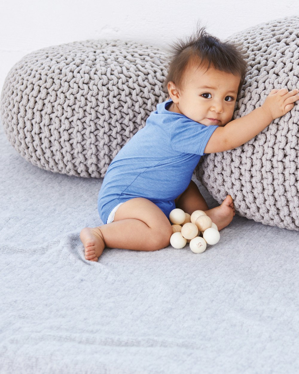 Baby artikelen BELLA-CANVAS Baby Jersey Short Sleeve One Piece voor bedrukking &amp; borduring