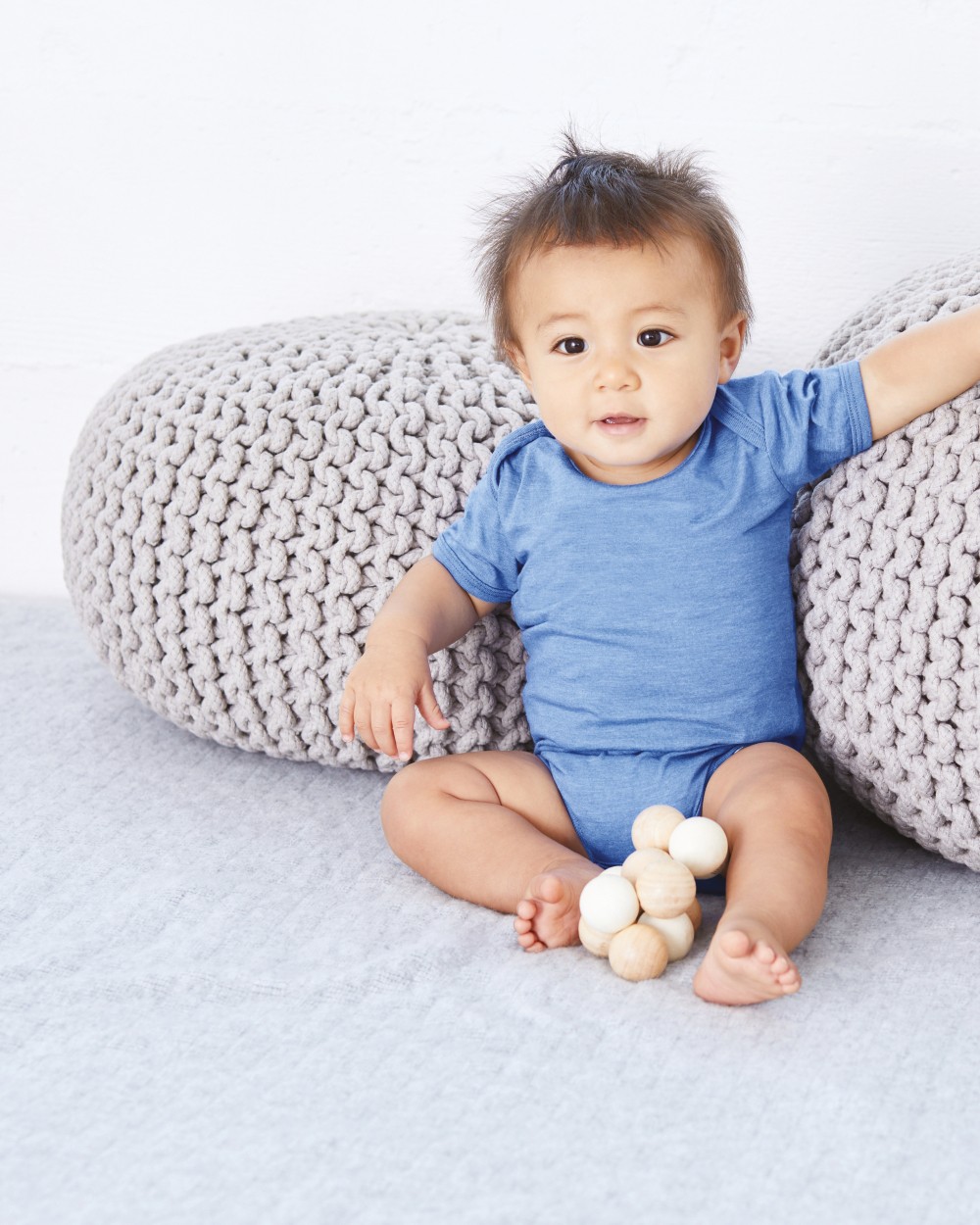 Articles bébés personnalisable BELLA-CANVAS Baby Jersey Short Sleeve One Piece