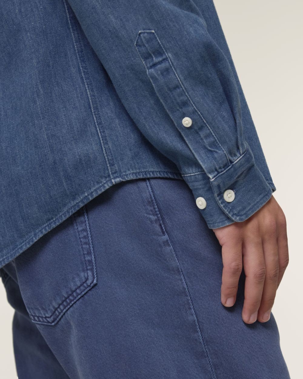 Hemden STANLEY/STELLA Stanley Denim Shirt voor bedrukking &amp; borduring