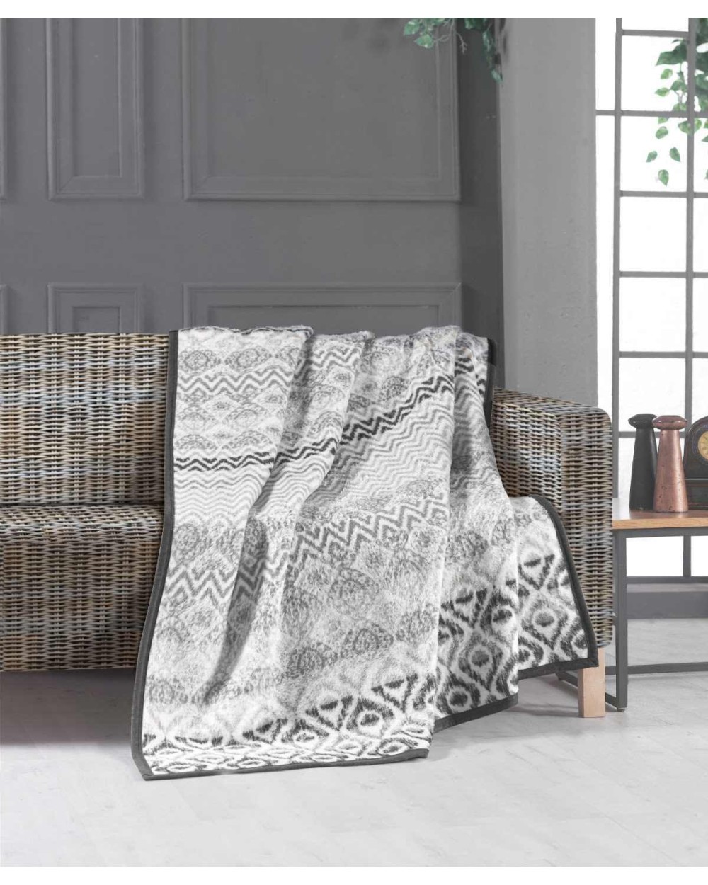 Fleecedekens HOME & LIVING Au-nat luxury blanket voor bedrukking &amp; borduring