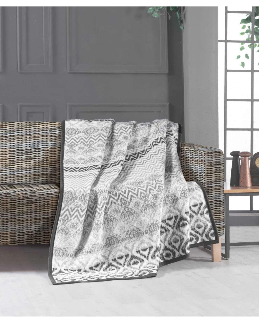 Fleecedekens HOME & LIVING Au-nat luxury blanket voor bedrukking &amp; borduring