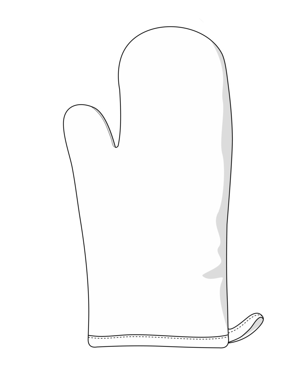 LINK SUBLIME Oven Mitt Sublimation Zubehör personalisierbar