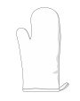 Benodigdheden LINK SUBLIME Oven Mitt Sublimation voor bedrukking &amp; borduring