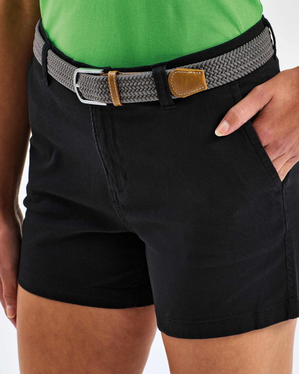 Bermuda's & Shorts ASQUITH & FOX Women's chino shorts voor bedrukking &amp; borduring