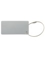 Tassen & Zakken 4DO Aluminium bagagelabel rechthoek voor bedrukking &amp; borduring