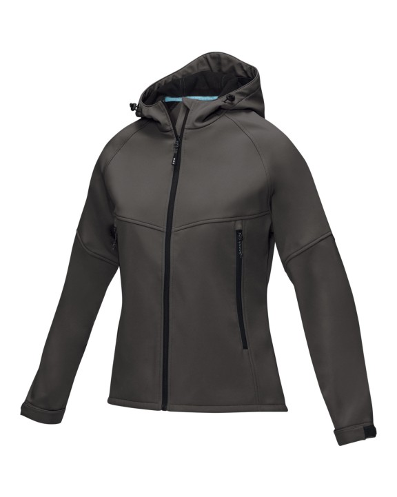 Softshells personnalisable ELEVATE Veste softshell recyclée femme Coltan