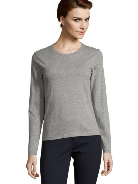 T-Shirts à personnaliser SOL'S Imperial Lsl Women /api/colors/affde0b2-3f9e-462b-8bbe-959997fedc42