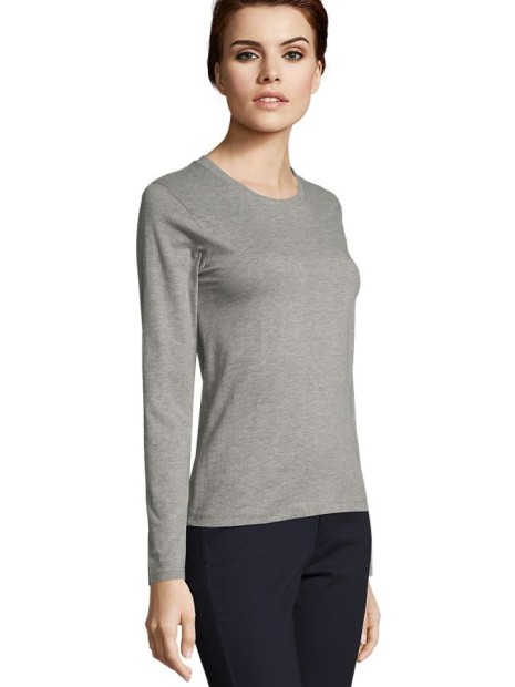 T-Shirts à personnaliser SOL'S Imperial Lsl Women /api/colors/affde0b2-3f9e-462b-8bbe-959997fedc42