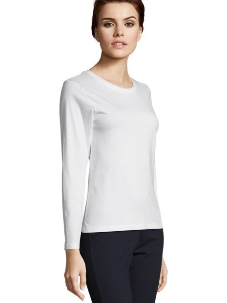 T-Shirts à personnaliser SOL'S Imperial Lsl Women /api/colors/7a92cd2d-10d2-40b4-928b-296bb7487506