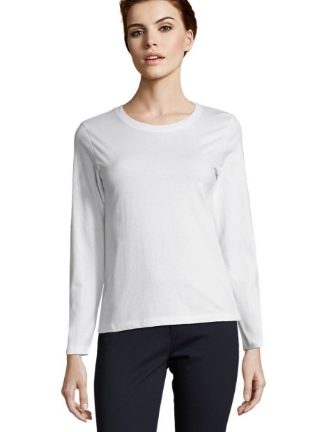 T-Shirts à personnaliser SOL'S Imperial Lsl Women /api/colors/7a92cd2d-10d2-40b4-928b-296bb7487506