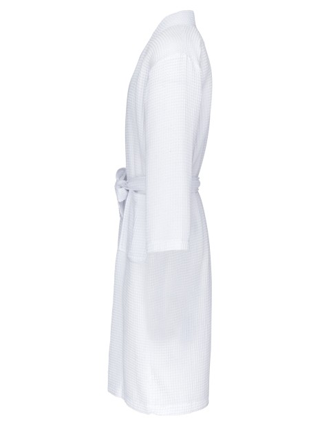 KARIBAN Peignoir kimono nid d'abeille /api/colors/7a92cd2d-10d2-40b4-928b-296bb7487506 personnalisable