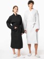 Produits éponges à personnaliser KARIBAN Peignoir kimono nid d'abeille 