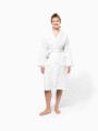 Produits éponges à personnaliser KARIBAN Peignoir kimono nid d'abeille 