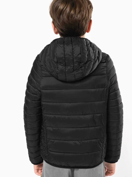 Vestes à personnaliser KARIBAN Doudoune légère capuche enfant 