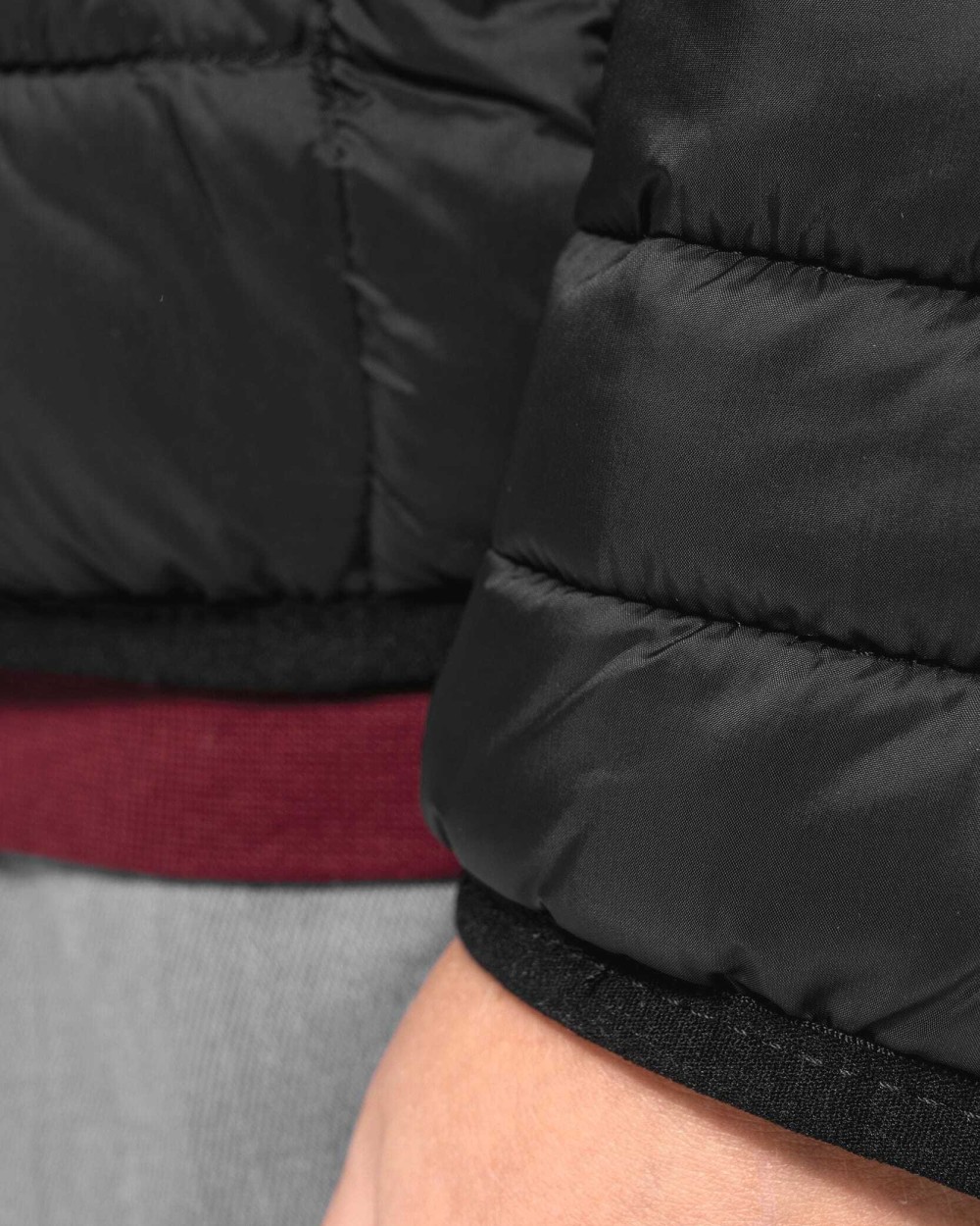 KARIBAN Leichte Steppjacke mit Kapuze Jacken personalisierbar
