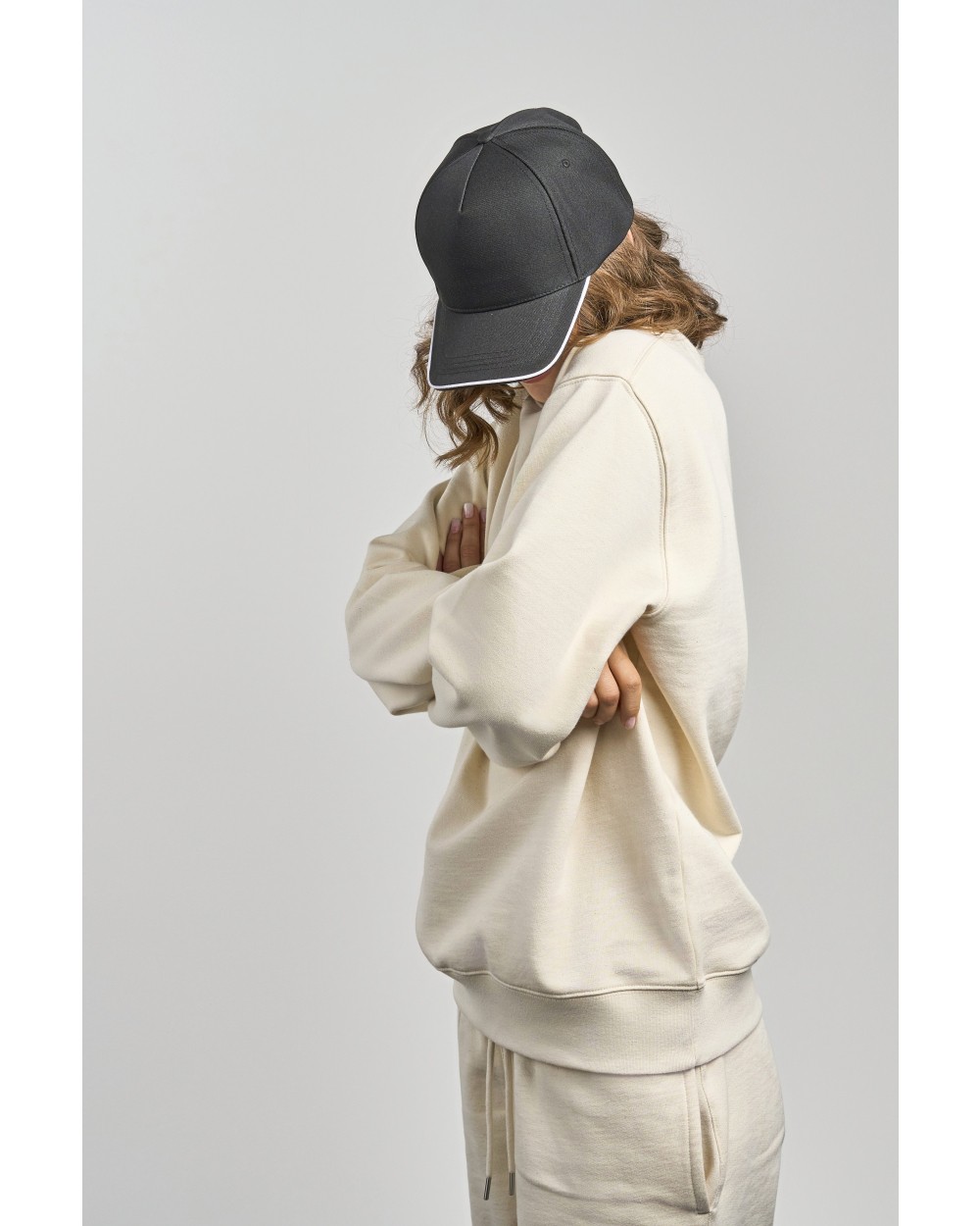 Casquettes personnalisable ATLANTIS Recy Five Piping Cap