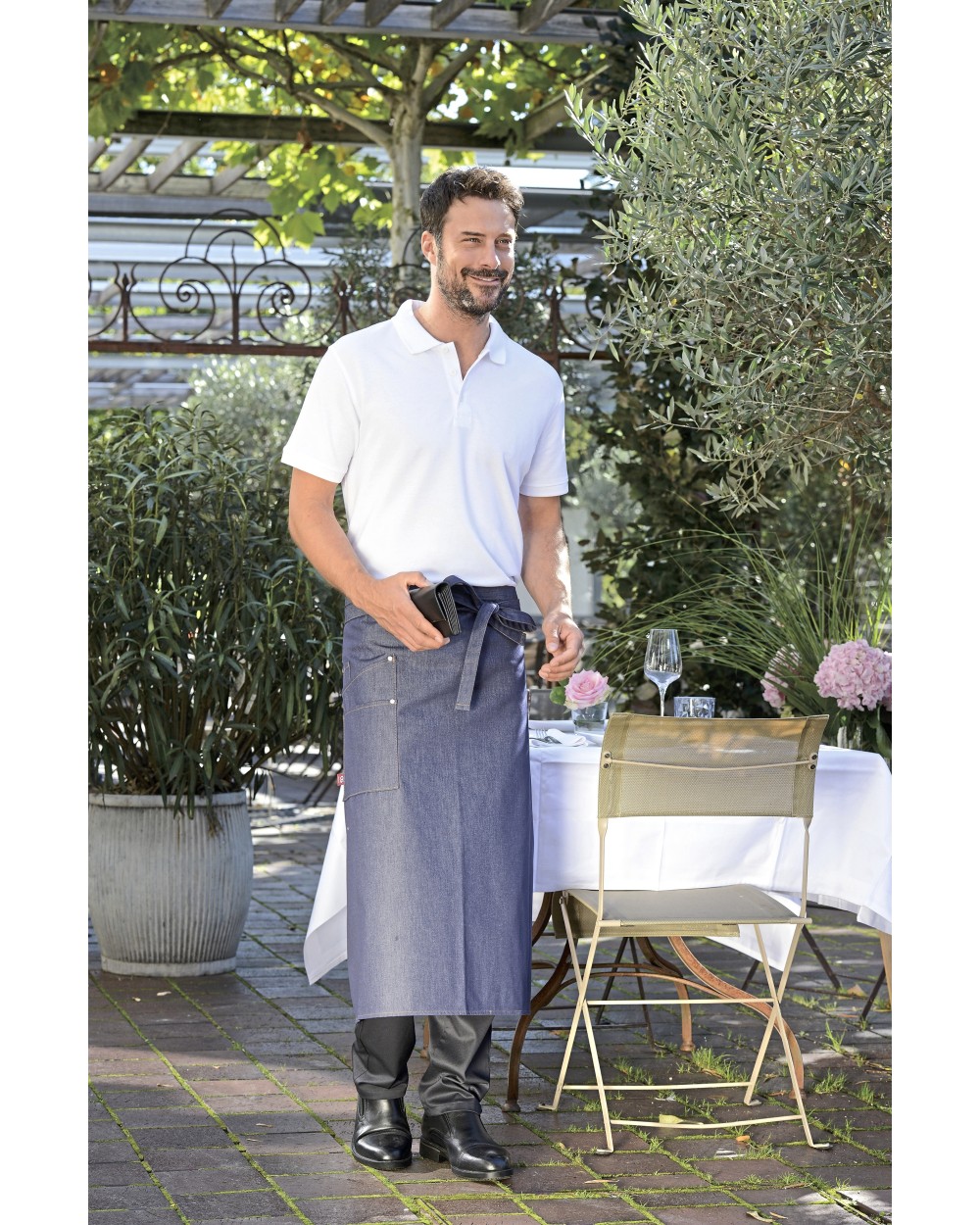Schorten C.G. WORKWEAR Apron Oricola voor bedrukking &amp; borduring