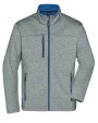 Softshells JAMES & NICHOLSON Men`s Softshell Jacket voor bedrukking &amp; borduring