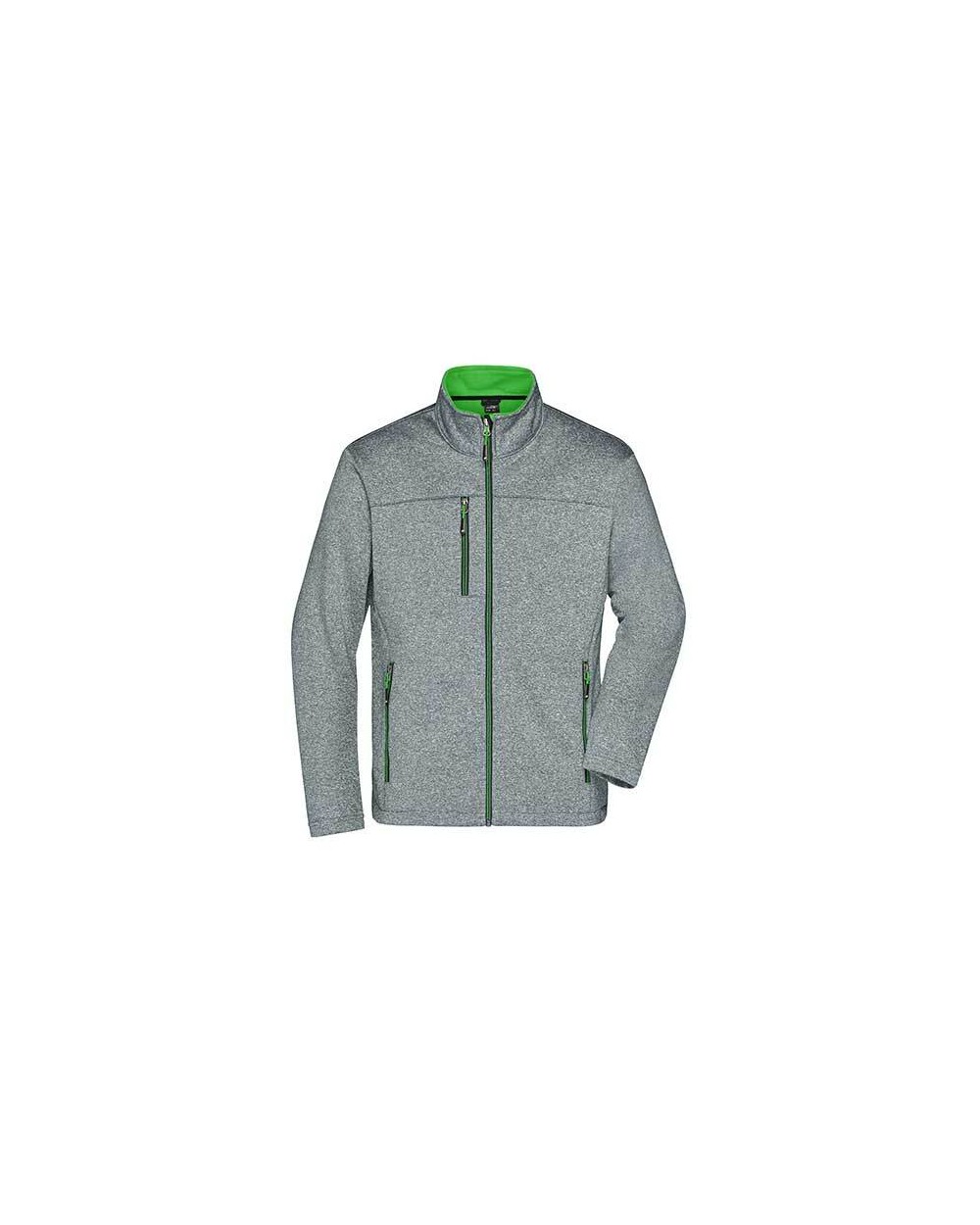 Softshells JAMES & NICHOLSON Men`s Softshell Jacket voor bedrukking &amp; borduring