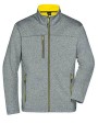 JAMES & NICHOLSON Men`s Softshell Jacket Softshells personalisierbar