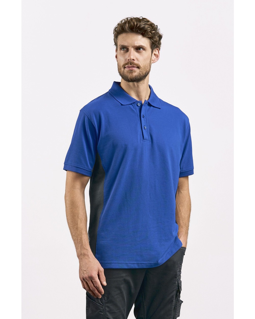 Polos personnalisable PROMODORO Unisex Contrast Polo