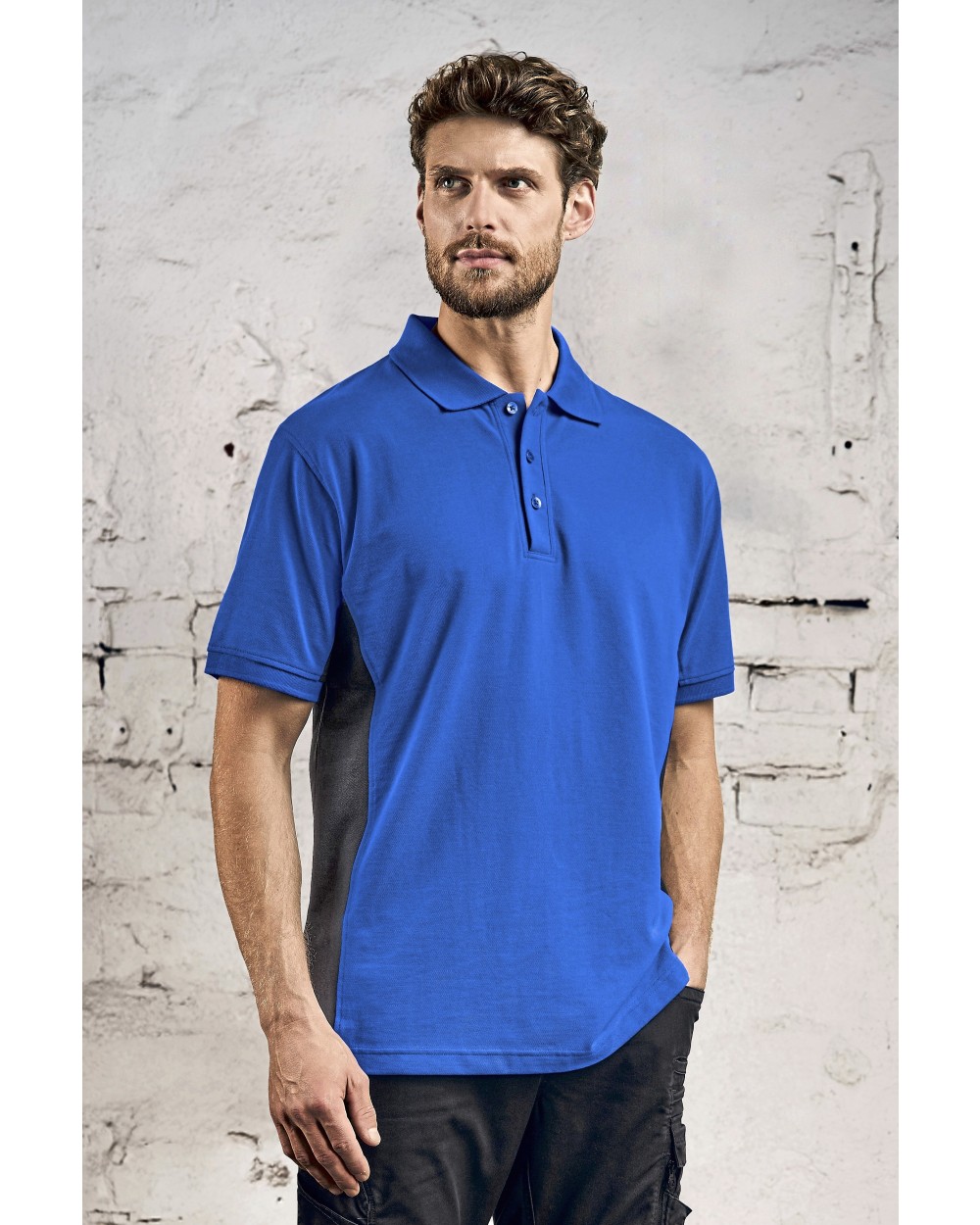Polos personnalisable PROMODORO Unisex Contrast Polo