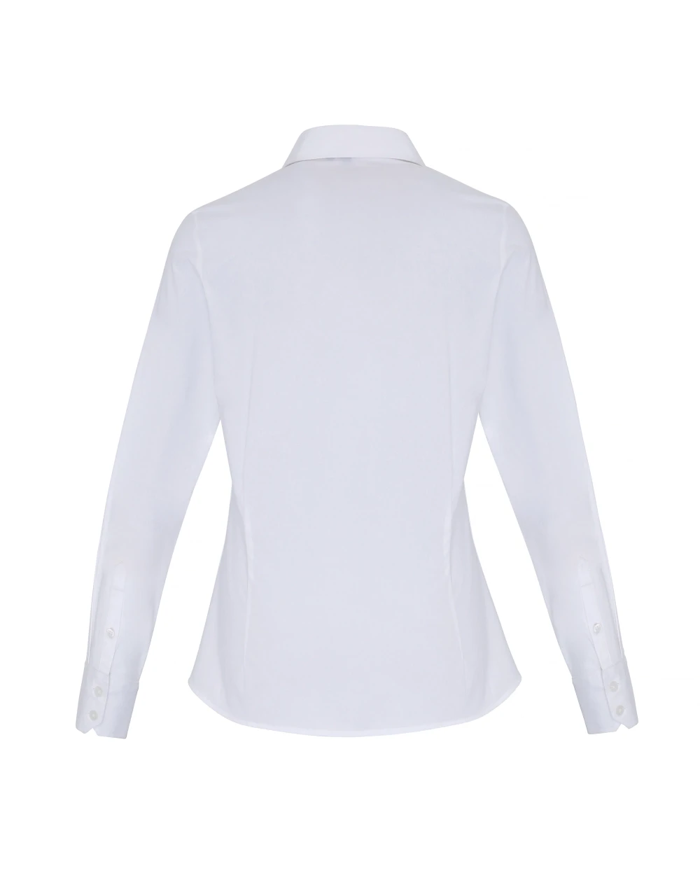 Hemden PREMIER Ladies Stretch Fit Poplin Long Sleeve Cotton Shirt voor bedrukking &amp; borduring