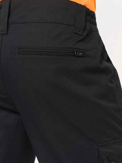 Pantalons à personnaliser WK. DESIGNED TO WORK Pantalon cargo unisexe avec bas élastiqué 