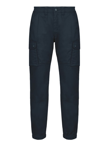 WK. DESIGNED TO WORK Pantalon cargo unisexe avec bas élastiqué /api/colors/b68891a9-1d28-4f7a-8deb-775c45027afd personnalisable