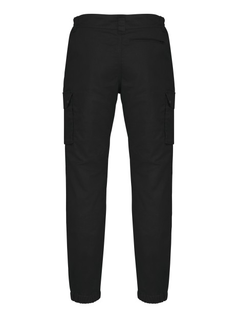WK. DESIGNED TO WORK Pantalon cargo unisexe avec bas élastiqué /api/colors/b9fdad4a-5e94-45cb-8c03-c08b349b28c3 personnalisable
