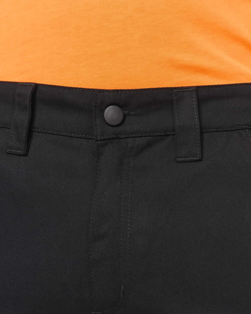 WK. DESIGNED TO WORK Unisex-Cargo-Hose mit elastischem Saum Hosen personalisierbar