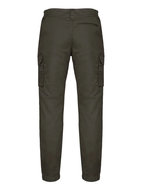 WK. DESIGNED TO WORK Pantalon cargo unisexe avec bas élastiqué /api/colors/7d4189a1-61a3-430b-83e5-a3a6fe159806 personnalisable