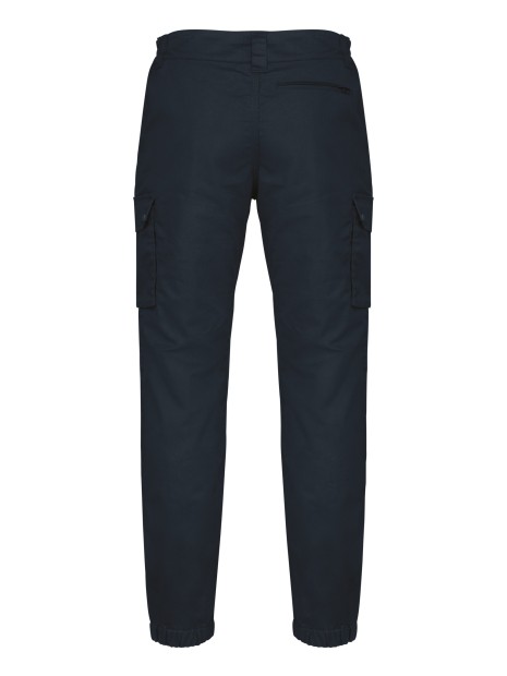 WK. DESIGNED TO WORK Pantalon cargo unisexe avec bas élastiqué /api/colors/b68891a9-1d28-4f7a-8deb-775c45027afd personnalisable