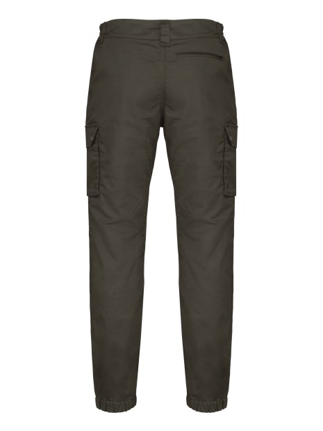 WK. DESIGNED TO WORK Pantalon cargo unisexe avec bas élastiqué /api/colors/7d4189a1-61a3-430b-83e5-a3a6fe159806 personnalisable