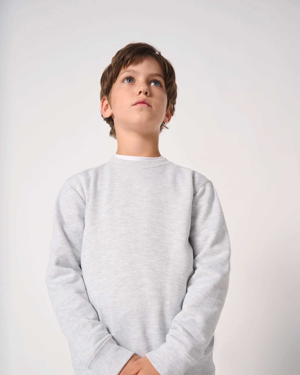 Sweaters & hoodies IDEAL BASIC BRAND Kinder sweater met ronde hals voor bedrukking &amp; borduring