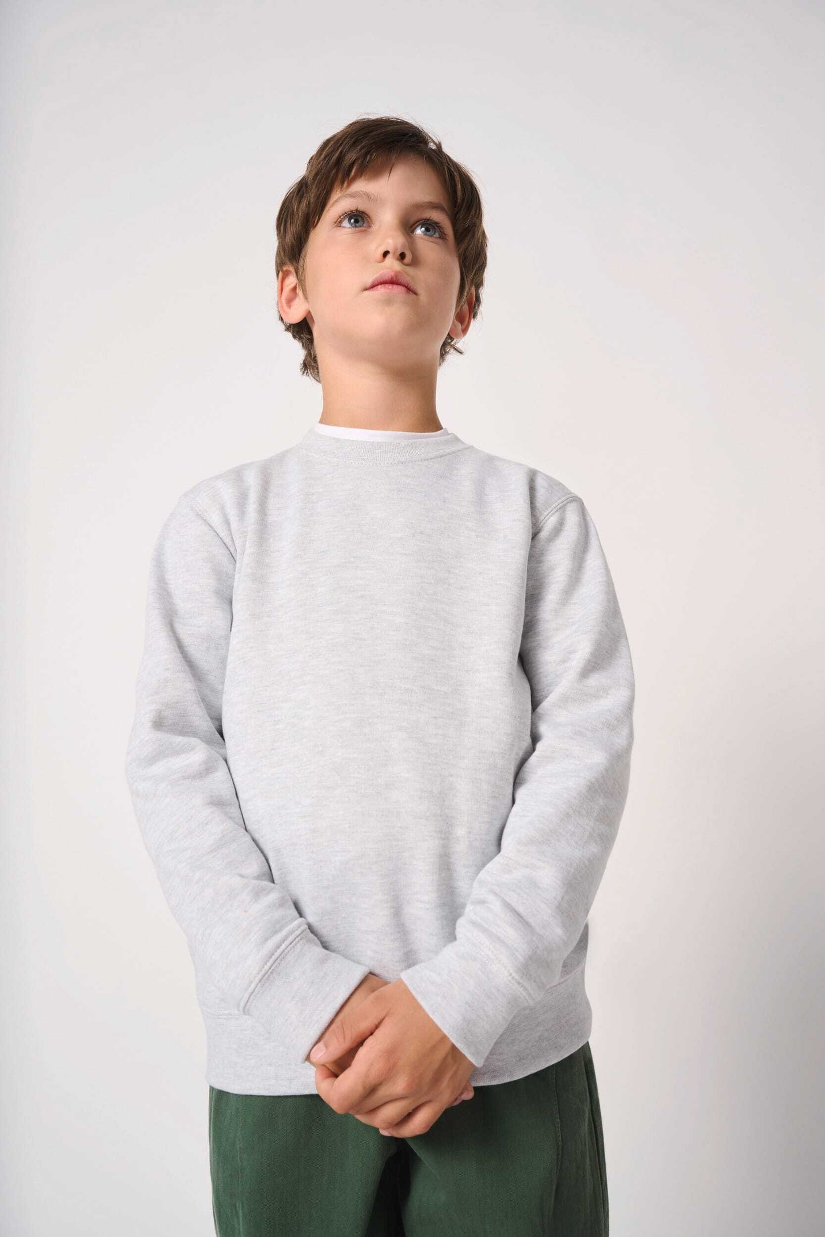 Sweat-shirts personnalisable IDEAL BASIC BRAND Sweat-shirt col rond enfant