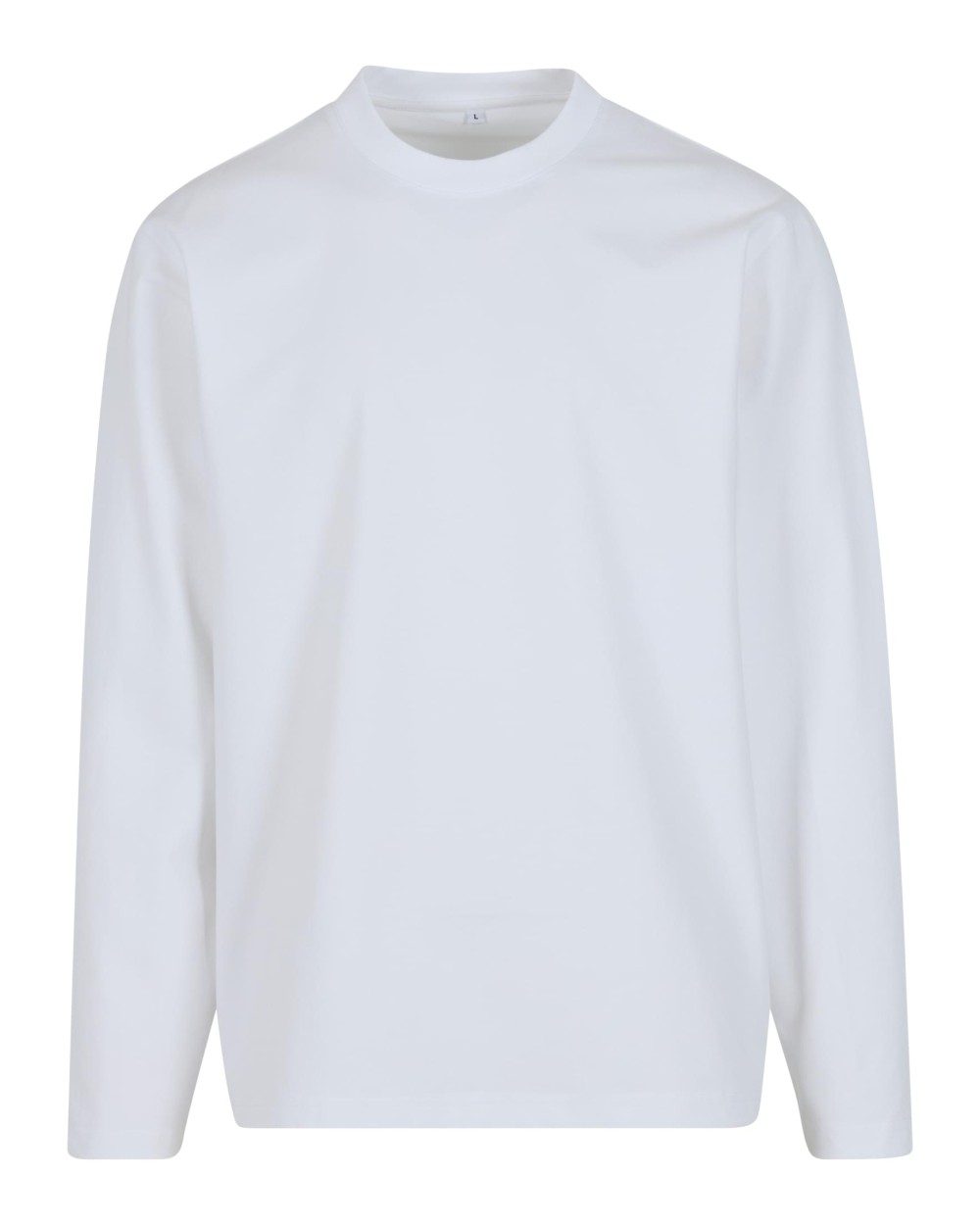 BUILD YOUR BRAND Sorona® Loose Longsleeve T-Shirts personalisierbar