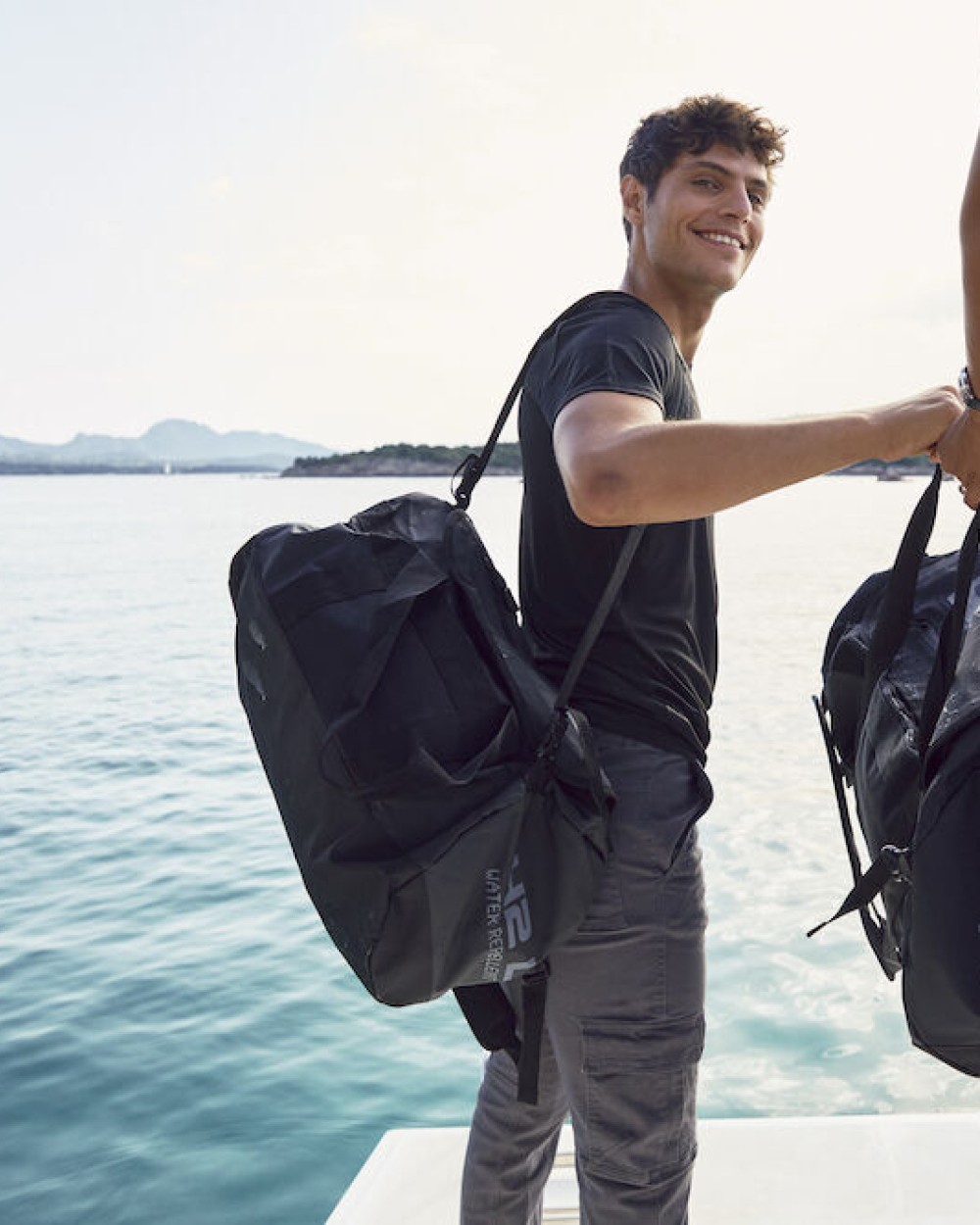 Tassen & Zakken CLIQUE 2-in-1 bag 75L voor bedrukking &amp; borduring