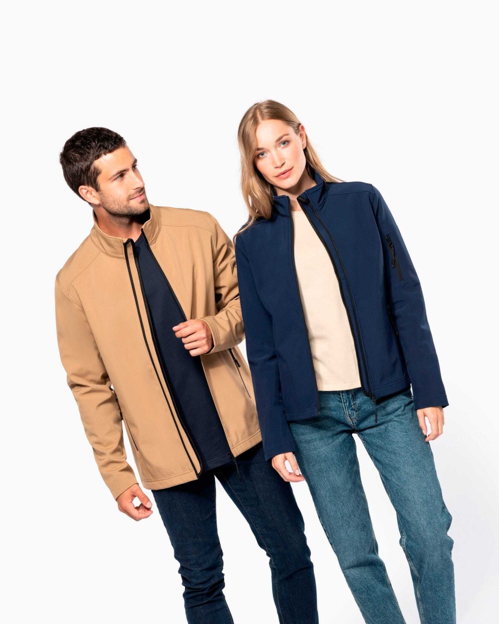 KARIBAN Damen Softshell-Jacke Softshells personalisierbar