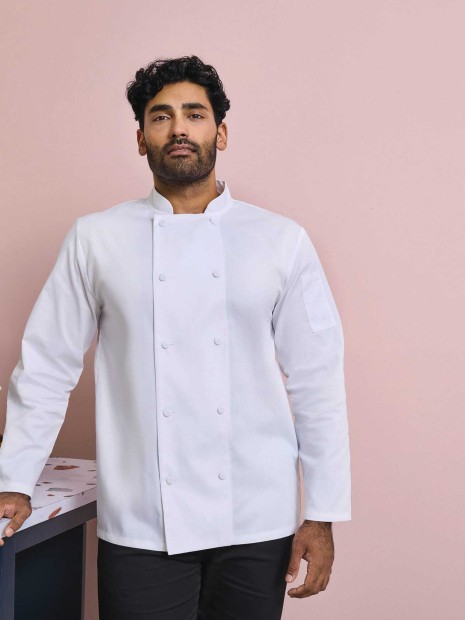 Vestes à personnaliser PREMIER Veste chef cuisinier manches longues Coolchecker® 